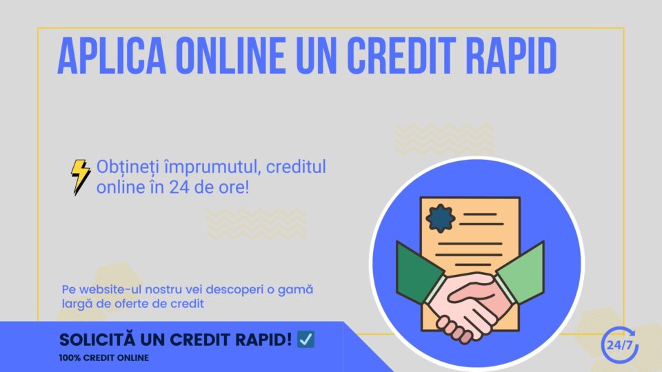 Aplica online un credit rapid