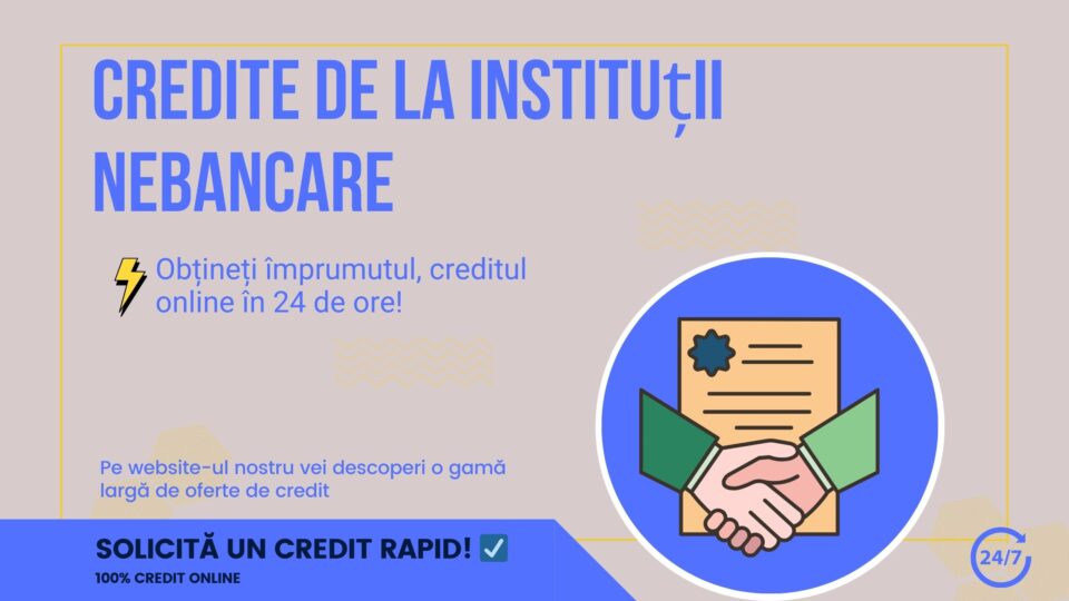 Credite de la instituții nebancare