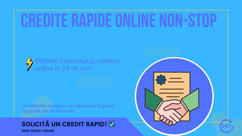 Credite rapide online non-stop