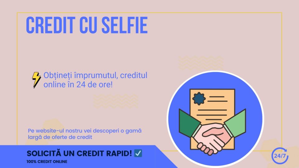 credit cu selfie