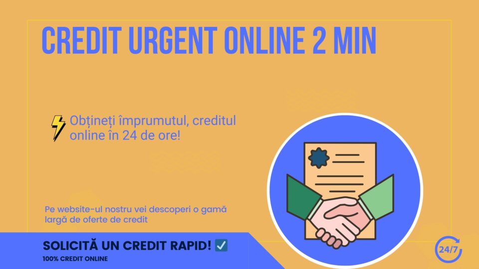 Credit urgent online 2 min