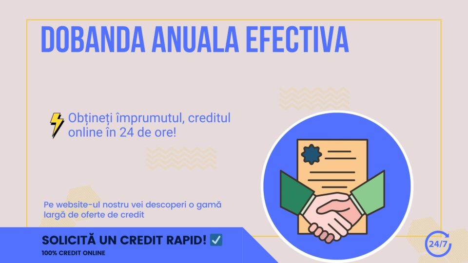 dobanda anuala efectiva